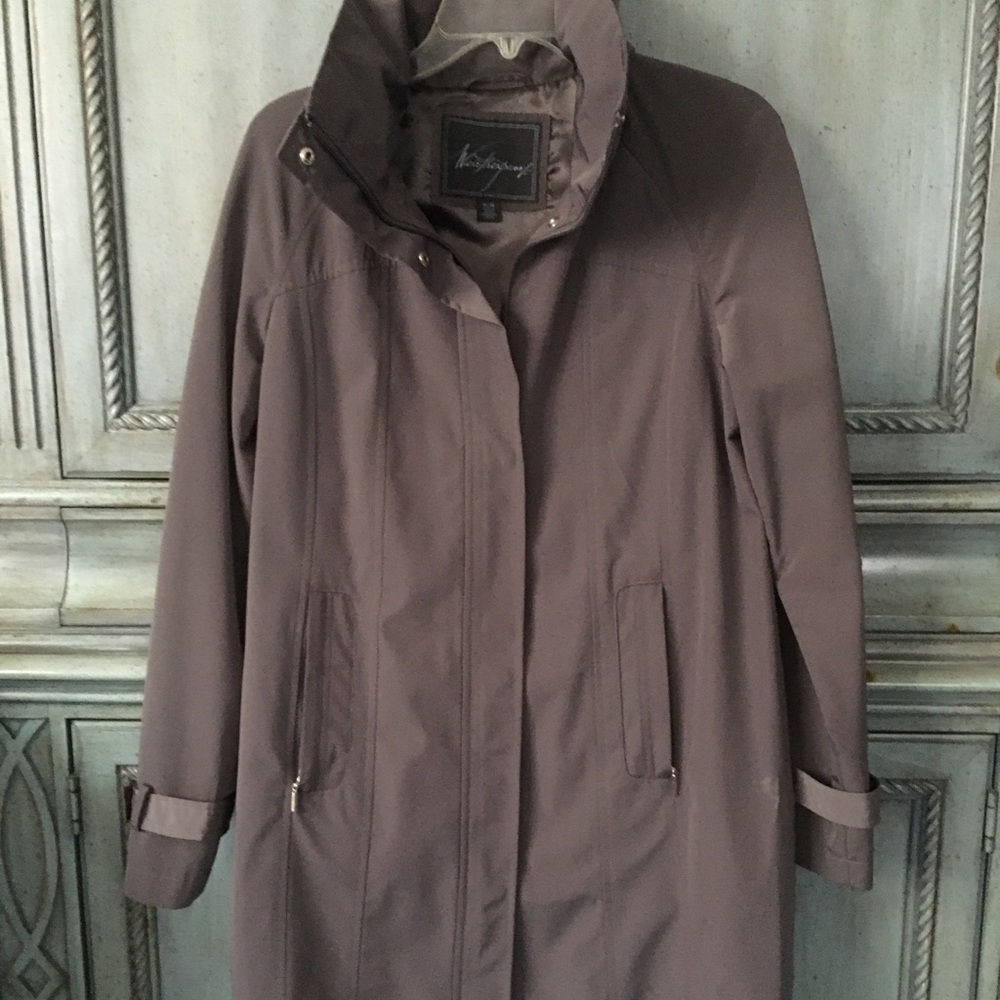 Raincoat With Hideaway Hood